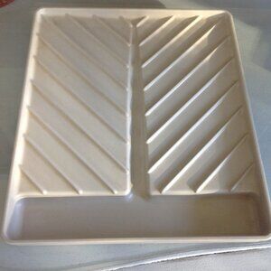 Vintage Anchor Hocking Microware- Microwave Bacon Cooker Rack Tray